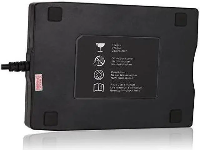 Alt view image 2 of 7 - USB External Floppy Disk Drive Portable 144 MB FDD for PC Windows 2000XPVista7810for MacNo Extra Driver RequiredPlug and PlayBlack