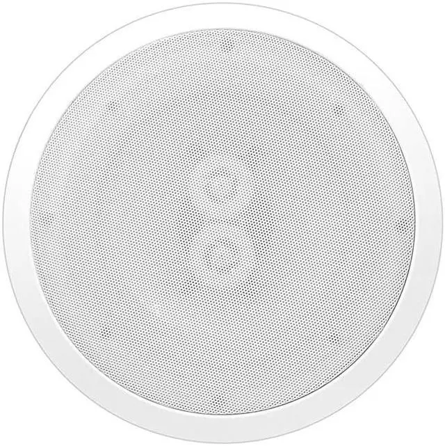 Alt view image 4 of 5 - 525 Ceiling Wall Mount Speakers 2Way Weatherproof Full Range Woofer Speaker System Flush Design w 65Hz22kHz Frequency Response 200 Watts Peak Template for Easy Installation  PWRC52