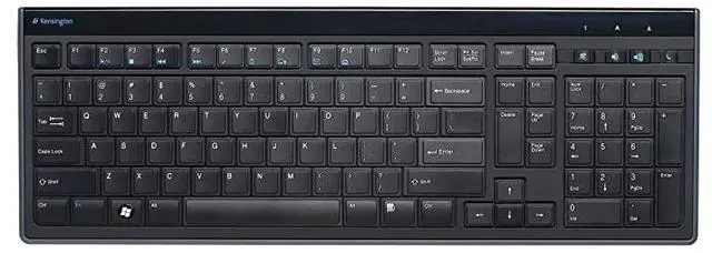 Alt view image 2 of 4 - Slim Type Wired Keyboard K72357USABlack