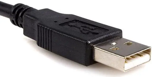 Alt view image 3 of 5 - com 10 ft USB to Parallel Printer Adapter MM USB to ieee 1284 USB to centronics USB to Parallel Cable ICUSB128410 Black