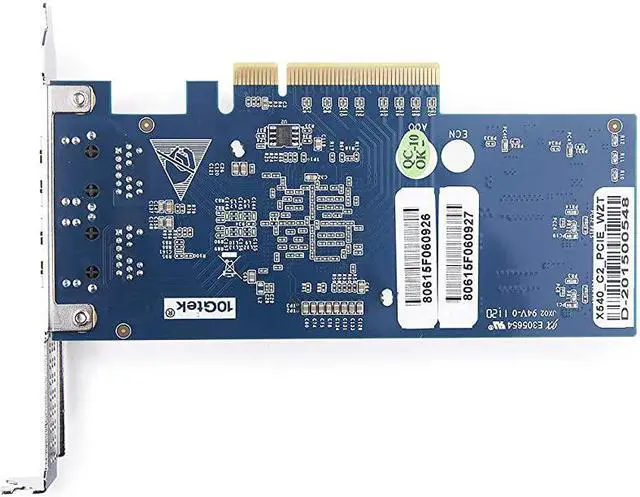 Alt view image 5 of 6 - PCIE NIC Network Card Dual Copper RJ45 Port PCI Express Ethernet LAN Adapter Support Windows ServerWindowsLinuxESX Compare to Intel X540T2