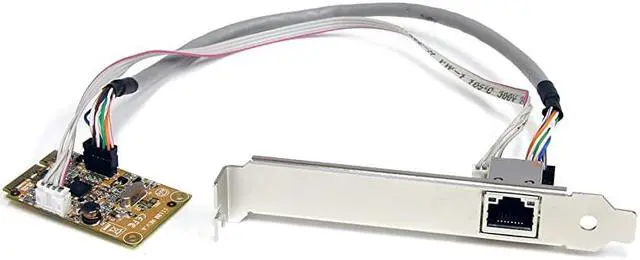 Main image of com Mini PCIe Card - 10/100/1000Mbps RJ45 Port - IEEE 802.3 - Jumbo Frame - Network Card (ST1000SMPEX)