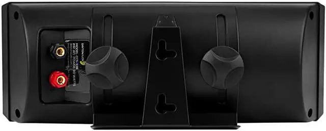 Alt view image 3 of 3 - CCS33B 334quot 3Way Center Channel Speaker Black