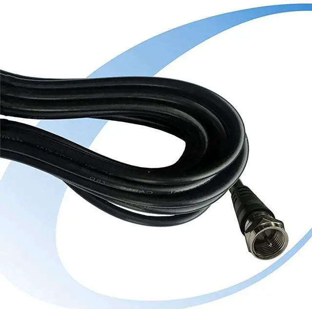 Alt view image 6 of 6 - Coaxial TV Antenna Extension Cable with Coaxial Coupler to Extend Your Indoor Antenna15 feet