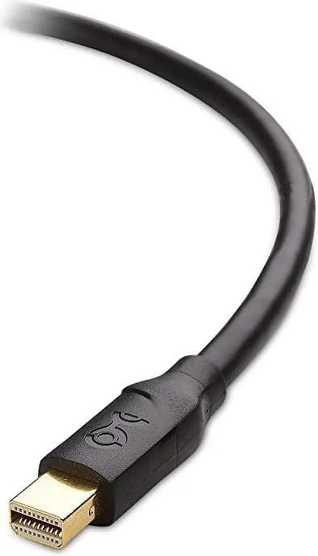 Alt view image 3 of 4 - Mini DisplayPort to HDTV in Black 25 Feet Thunderbolt and Thunderbolt 2 Port Compatible