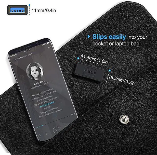 Alt view image 5 of 5 - USB 30 Coupler  2 Pack USB to USB Adapter USB 30 Female to Female Extension Adapter Black