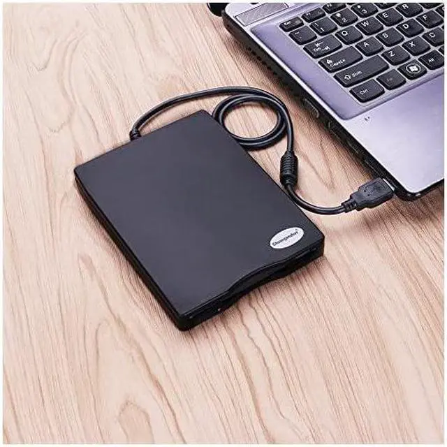 Alt view image 7 of 7 - USB External Floppy Disk Drive Portable 144 MB FDD for PC Windows 2000XPVista7810for MacNo Extra Driver RequiredPlug and PlayBlack