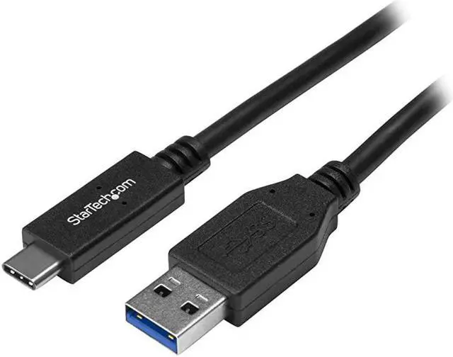 Main image of com USB to USB C Cable 3 ft 1m 10 Gbps USBC to USBA USB 20 Cable USB Type C USB31AC1MBlack