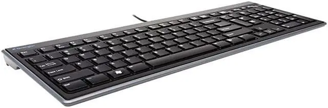 Main image of Slim Type Wired Keyboard K72357USABlack