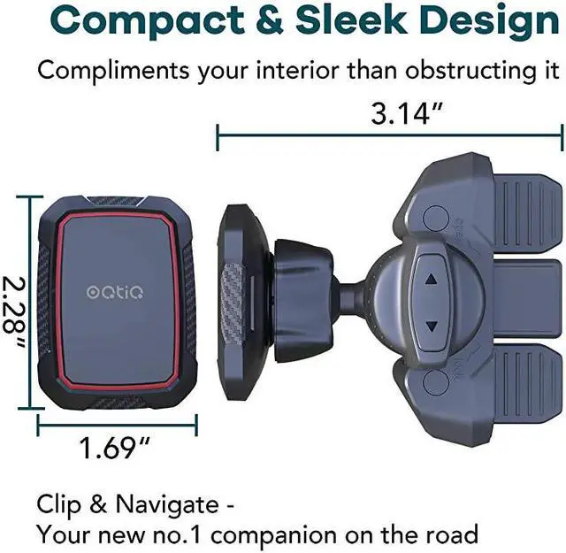 Alt view image 6 of 7 - Magnetic CD Phone Car Mount for Car CD Player  CD Slot Car Phone Mount Holder with Builtin 6 Strong Magnets Compatible with iPhone 12 Samsung Galaxy LG and More