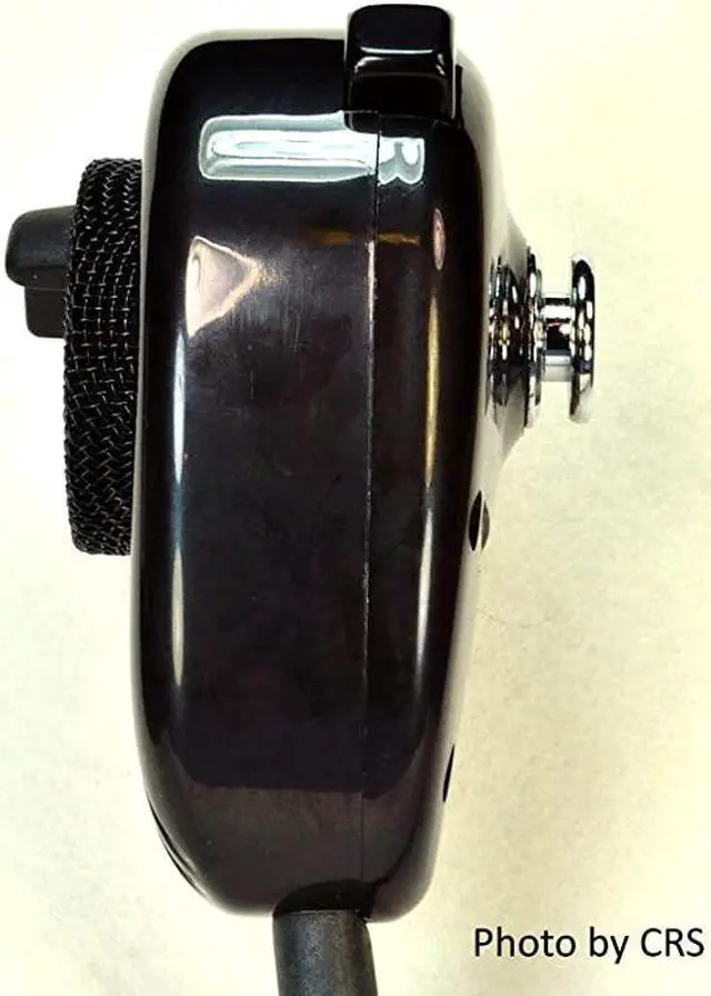Alt view image 3 of 5 - CB Microphone Wired with 4 Pin Plug Noise Canceling  SS56 Blk