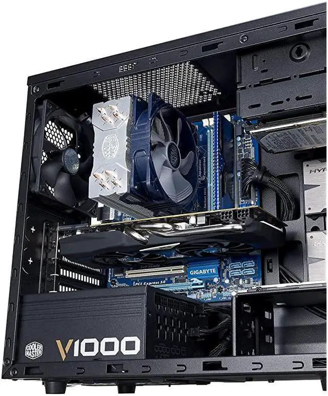 Alt view image 6 of 7 - N200 Mini Tower Computer Case with Fully Meshed Front Panel and mATXMiniITX Support