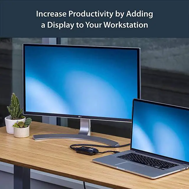 Alt view image 3 of 7 - com USB 30 to HDMI External Video Card Adapter DisplayLink Certified 1920x1200 MultiMonitor Graphics Adapter Supports Mac Windows USB32HDPRO