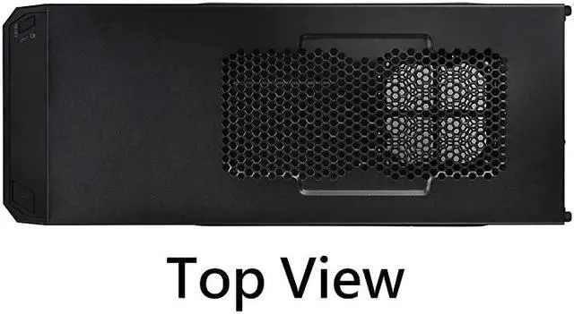 Alt view image 6 of 7 - Versa H21 SPCC ATX Mid Tower Computer Chassis CA-1B2-00M1NN-00,Black