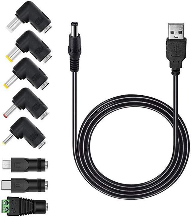 USB to 5V DC Cable for Electronic Devices