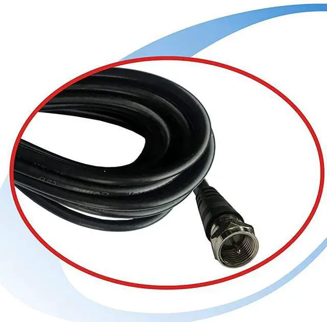 Alt view image 4 of 6 - Coaxial TV Antenna Extension Cable with Coaxial Coupler to Extend Your Indoor Antenna15 feet