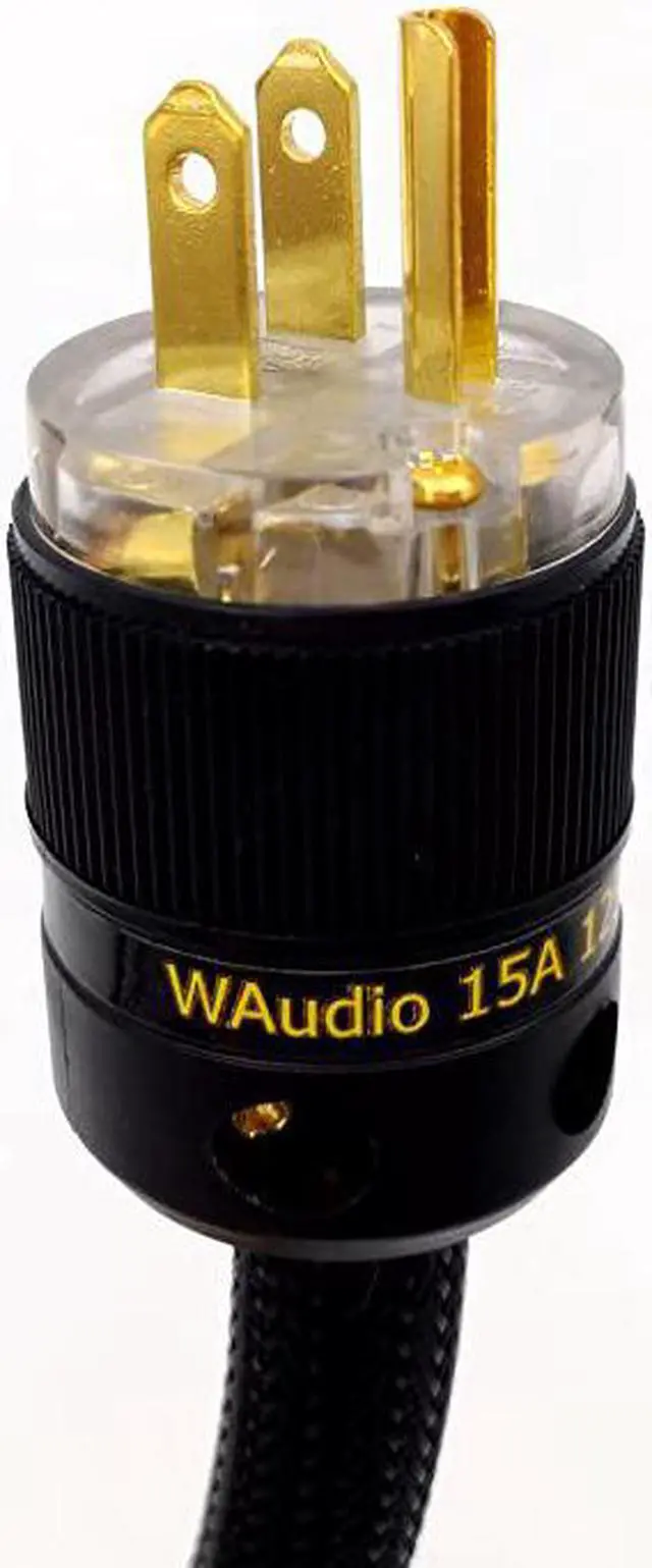 Alt view image 2 of 4 - Audiophile AC Power Cable  10AWG HiFi Power Cord 33FT