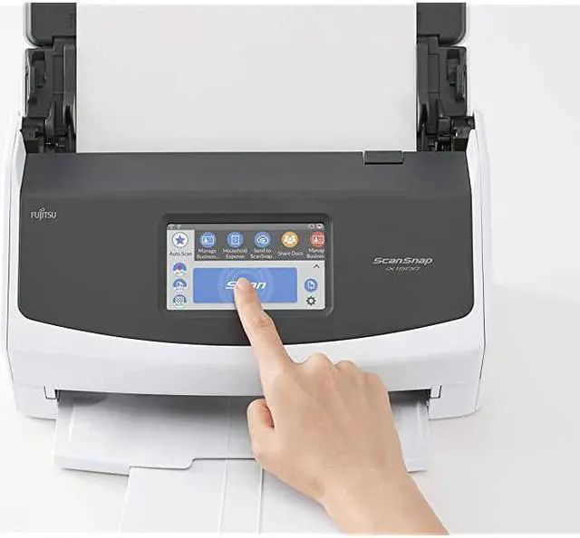 Alt view image 3 of 7 - ScanSnap iX1500 Color Duplex Document Scanner with Touch Screen for Mac and PC Current Model 2018 Release
