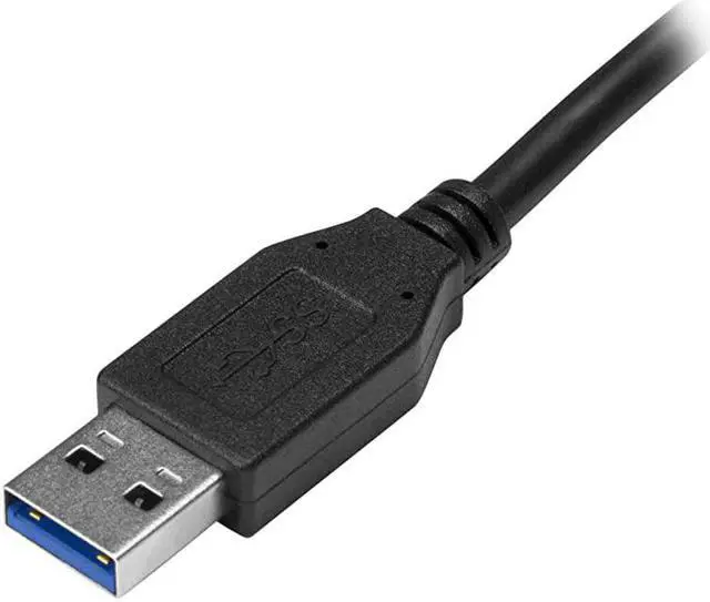 Alt view image 3 of 5 - com USB to USB C Cable 3 ft 1m 10 Gbps USBC to USBA USB 20 Cable USB Type C USB31AC1MBlack