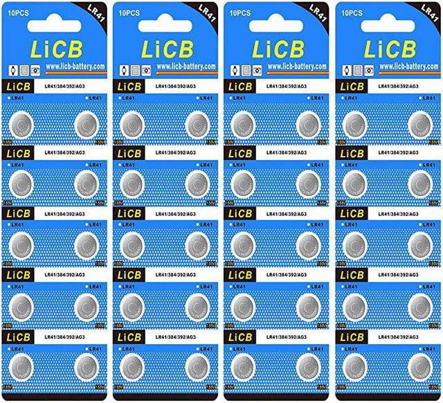 LR41 1.5V Button Coin Cell Batteries