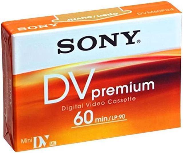 DVC60PRL Mini DV Tape 60min Premium Data Cartridge 10 Packs 