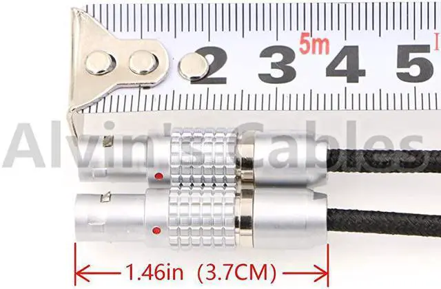 Alt view image 3 of 6 - Flexible 2 Pin Male to 2pin Cable Power Teradek Bond via ARRI Alexa Camera