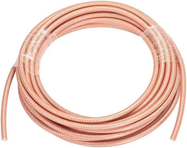 Alt view image 4 of 4 - RG400 M17128 RF Coaxial Cable Double Copper Braid Shielded Coax 20 feet
