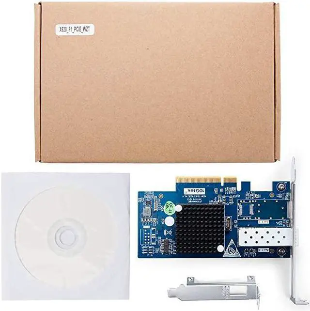Alt view image 6 of 6 - PCIE NIC Network Card Single SFP+ Port PCI Express Ethernet Lan Adapter Support Windows ServerLinuxVMware Compare to Intel X520DA1