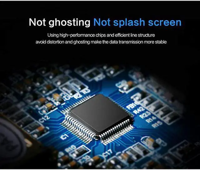 Alt view image 5 of 7 - to VGA Adapter Cable 65FT Compatible with Mac OS Windows XPVista1087 30 to VGA Male 1080P Monitor Display Video AdapterConverter Cord 65FT