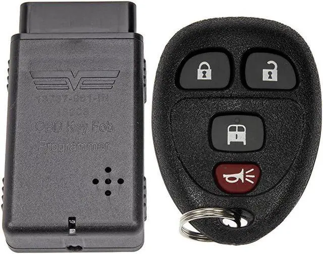 Main image of 99160 Keyless Entry Transmitter for Select Chevrolet GMC Models Black OE FIX