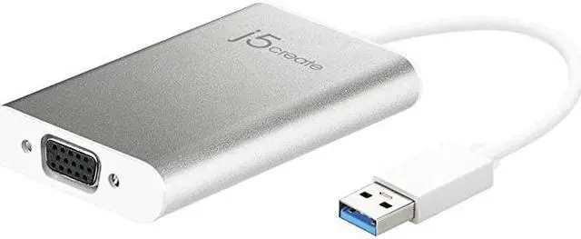 Alt view image 3 of 3 - USB to VGA Display Adapter 1080p HD Resolution Up to 2048 x 1152| USB 3.1/3.0/2.0 Port | Compatible with Windows 10, 8.1, 8,7 and Mac 10.8 to 10.13.3