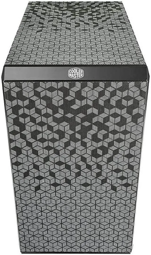 Alt view image 5 of 7 - MasterBox Q300L MicroATX Tower with Magnetic Design Dust Filter Transparent Acrylic Side Panel Adjustable IO amp Fully Ventilated Airflow