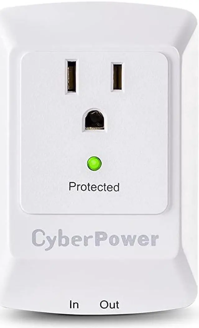 Main image of CSP100TW Professional Surge Protector + TEL Protection 900J125V 1 Outlet Wall Tap Plug