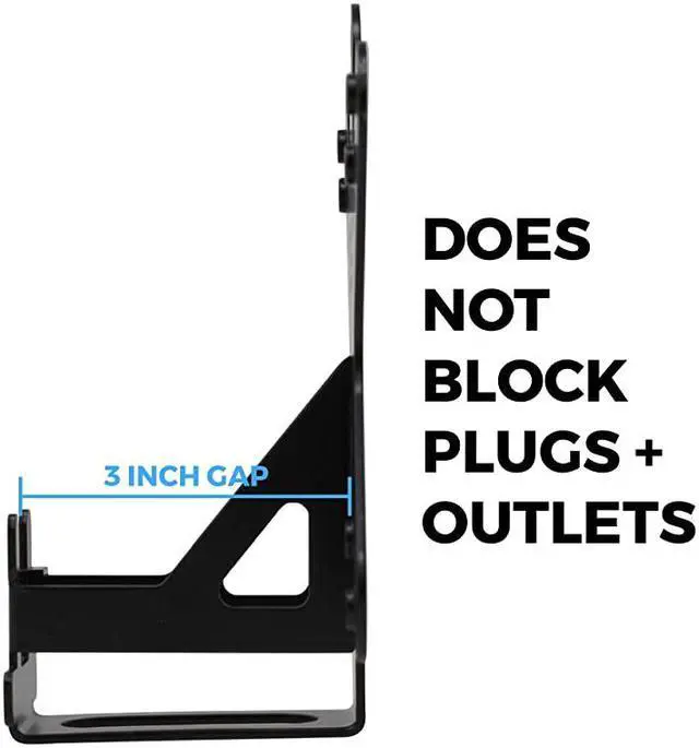 Alt view image 5 of 6 - VESA Mount Adapter Bracket for Acer Monitors R240HY bidx SB220Q SB270 SB230 RT240Y RT270 R221Q R231bmid R241Y G227HQL G237HL G247HYL G257HLHU SA240Y SA220Q SA230 | Patent Pending