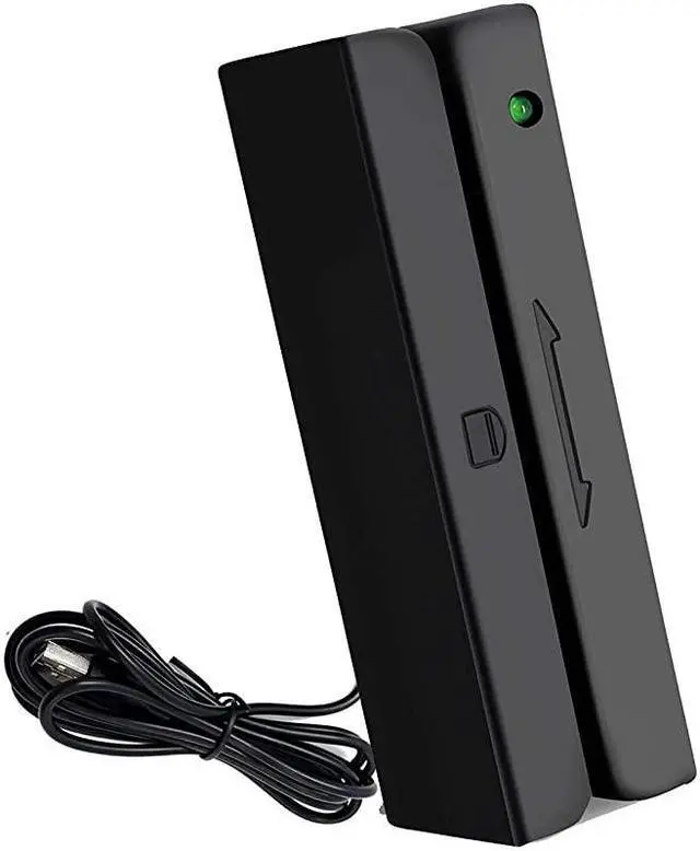 Main image of Magnetic Stripe Card Reader 3Track POS Credit Card Reader Swiper Magstripe Swipe Card Reader