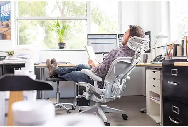 Alt view image 5 of 6 - The Original Headrest for The Herman Miller Aeron Chair by  | Headrest ONLY Chair Not Included H4 for Remastered Carbon