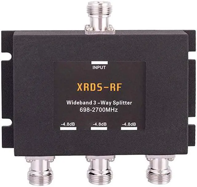 Main image of WideBand 3 Way Splitter48dB N Type Female50 Ohm by  NOT for TV