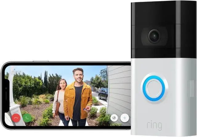 Alt view image 5 of 12 - Ring Video Doorbell 3 1080p with Advanced Motion Settings