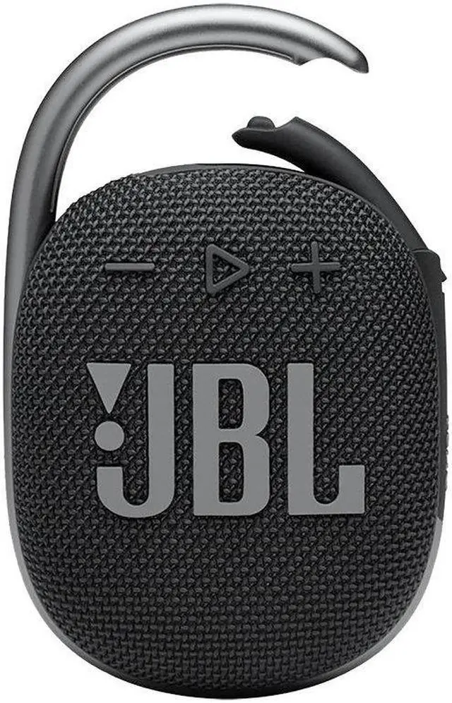 Alt view image 18 of 20 - JBL Clip 4 Black Portable Bluetooth Speaker