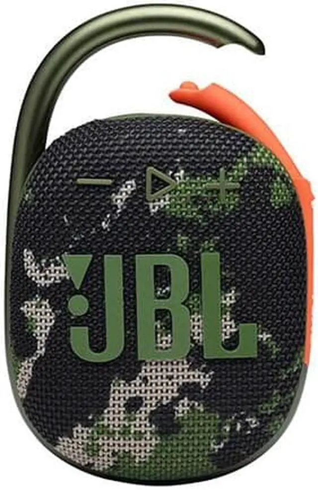 Alt view image 11 of 20 - JBL Clip 4: Portable Speaker with Bluetooth, Built-in Battery, Waterproof and Dustproof Feature - Squad (JBLCLIP4SQUADAM)