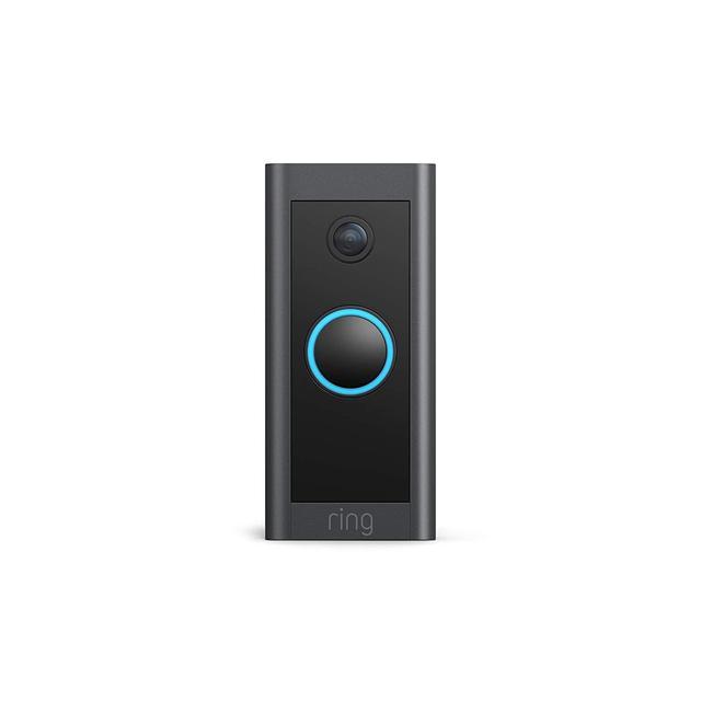 Ring Video Doorbell Wired  Convenient, essential features in a slimmed-down design, pair with Ring Chime to hear audio notifications in your home