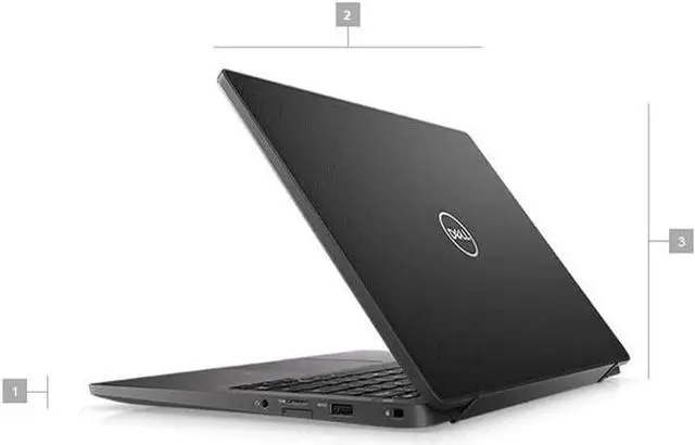 Alt view image 2 of 4 - Dell Latitude 7400 14" Notebook Laptop - 1920 X 1080 - Core i5 - 8365U - 16GB RAM - 256GB SSD Black