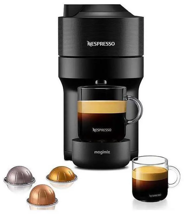 Main image of Nespresso Vertuo Pop - Black 110V Coffee Maker - Extra pods