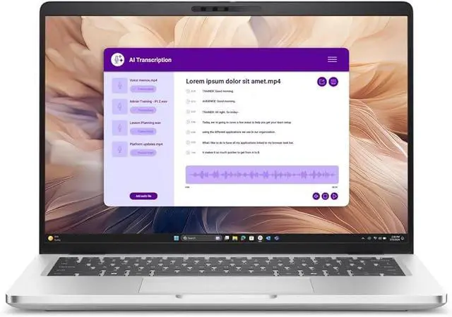Alt view image 2 of 3 - DELL Pro 14 Plus PB14250 Notebook 14" Clamshell, Intel Core Ultra 5, 8GB RAM, 256GB SSD, Windows 11 Pro, Intel Arc Graphics, Webcam, Wi-Fi 6, Single Unit