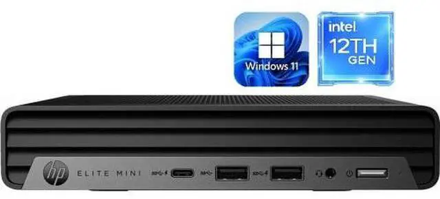 Alt view image 2 of 6 - HP Elite Mini 800 G9 Business Desktop TFF PC | Intel Core i5-12500T 6-Core | 32GB DDR5 RAM | 256GB PCIe SSD | Intel UHD 770 Graphics | Wi-Fi + Bluetooth | HDMI + DisplayPort + VGA | Windows 11 Pro