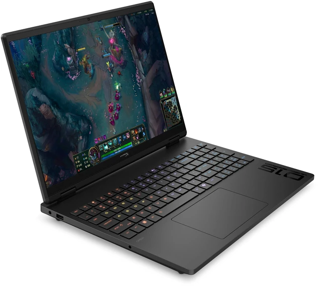 Alt view image 2 of 7 - HP HyperX OMEN 15 RGB Gaming Laptop, Intel Core i7-14650HX, 16GB DDR5 RAM, 1TB SSD, NVIDIA GeForce RTX 5060 8GB GDDR7, 15.3" WUXGA IPS 165Hz Display, Wi-Fi 7, Windows 11 Home, Shadow Black