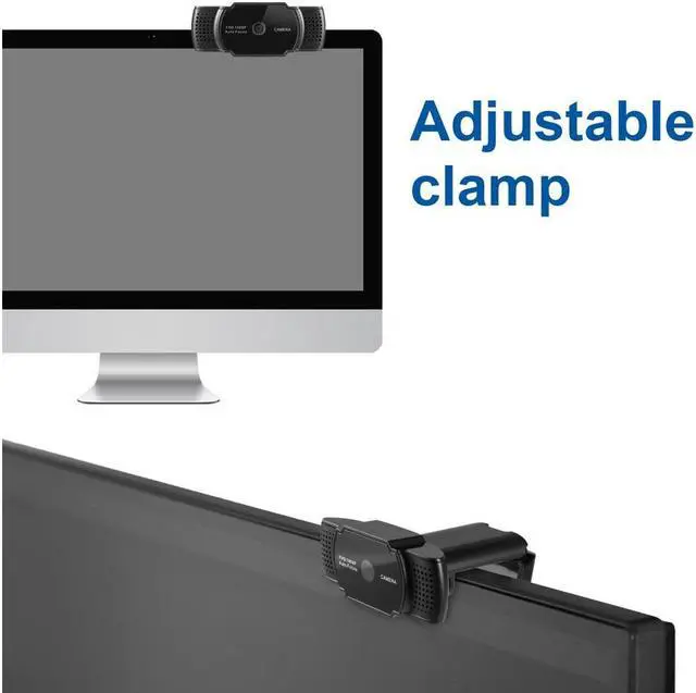 Alt view image 2 of 6 - 5MP HD 1080P Webcam Auto Focus Camera with Mic for Dektop, Laptop, Compatible with windows, Mac os for Video Conferencing, Recording, and Streaming