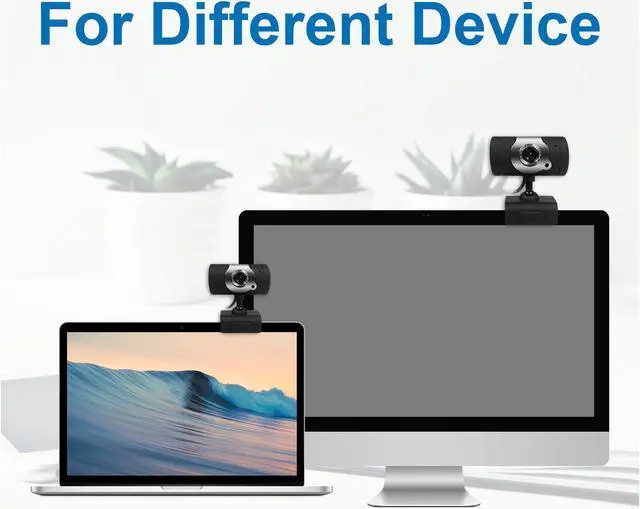 Alt view image 5 of 7 - HD 480P Webcam with Mic Clip CMOS Image for Computer PC Laptop TV Box