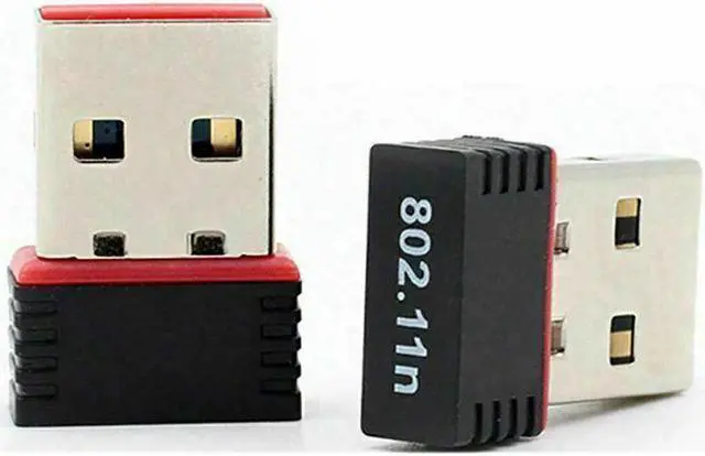 Alt view image 2 of 2 - NEW 2020 Mini USB WiFi WLAN Wireless Network Adapter 802.11 Dongle RTL8188 lapto