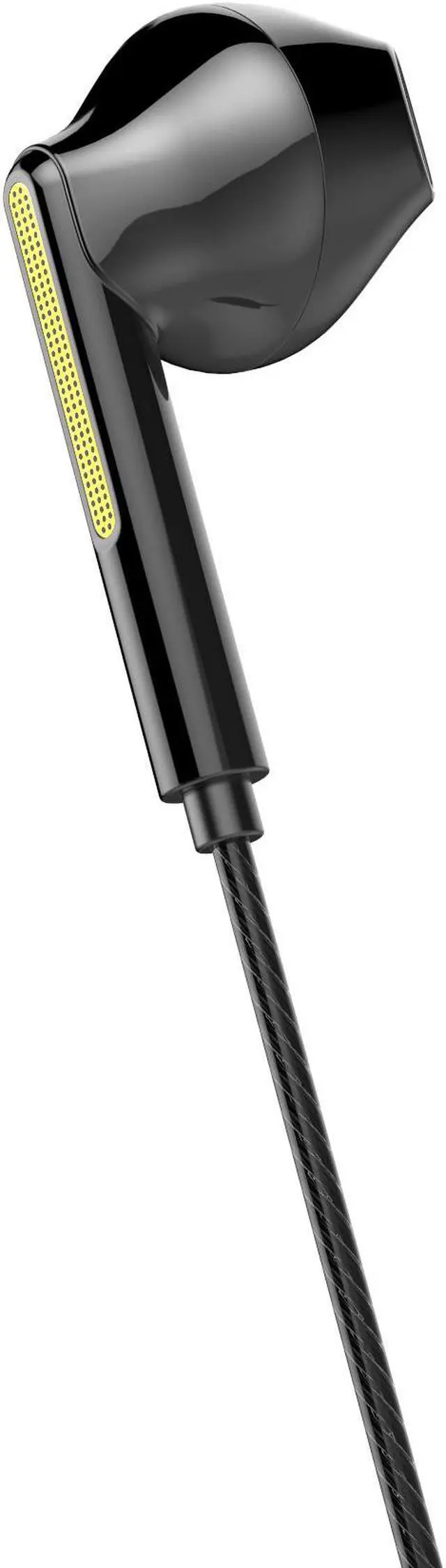 Alt view image 5 of 5 - Earbuds Headphones , Wired Earbud with Heavy Bass Stereo Noise Blocking, Microphone, Compatible with iPhone, Android Phones, Laptops, Computers, iPad or Any Device with 3.5mm Interface